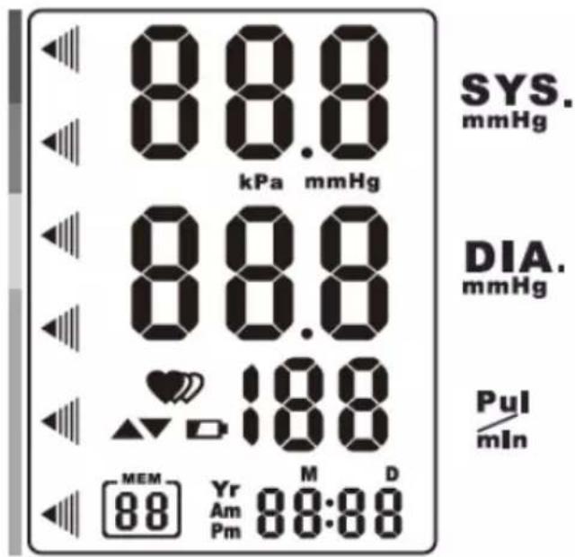 Duronic BPM080 - Pantalla LCD - 1