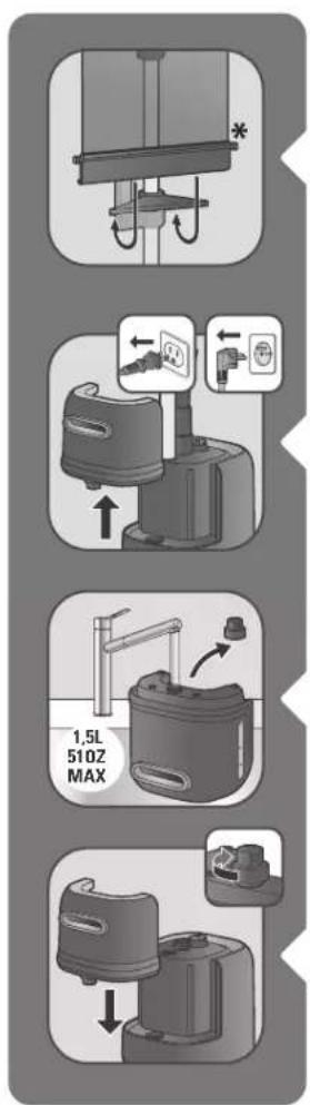 ROWENTA Expert Style Steamer IS3421 - ASSEMBLY/ASSEMBLAGE/MONTAJE - 2