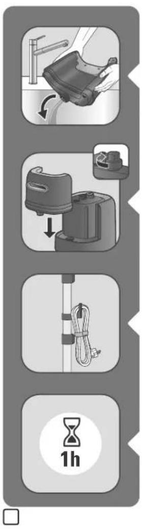 ROWENTA Expert Style Steamer IS3421 - AFTER USE / APRES L'UTILISATION / DESPUÉS DE USAR - 1