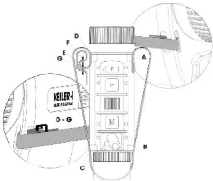 LIEMKE Keiler2 - Fixation de la dragonne - 1