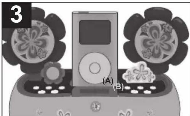 Emerson BAR710 - INSÉRER UN LECTEUR iPod - 3