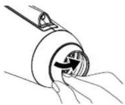 PANASONIC EHNE85 - como desmontar la boquilla de refuerzo de aire - 1