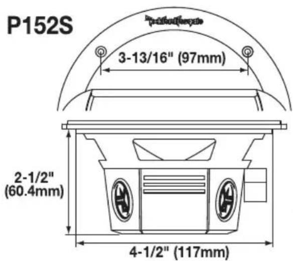Rockford Fosgate Punch P1692S - System Model P152S P162S - 1