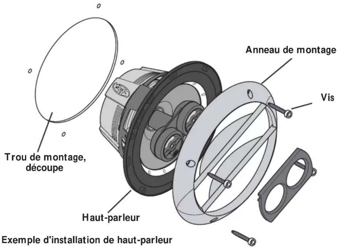 Rockford Fosgate Punch P1692S - REMARQUE :voir les specifications concernant la taille appropriée du trou. - 1