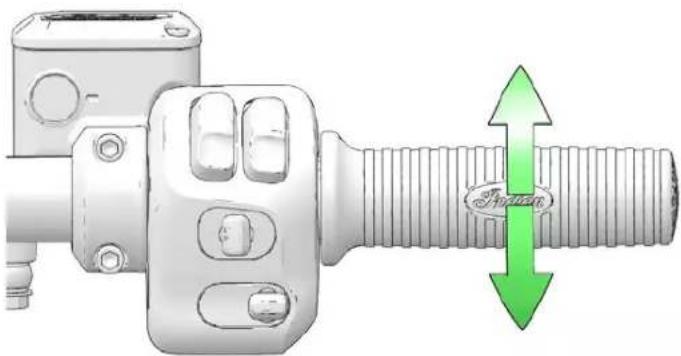 Indian Chieftain Dark Horse (2024) - Inspection de la commande dd'aacccceelleerraatteuurr - 1