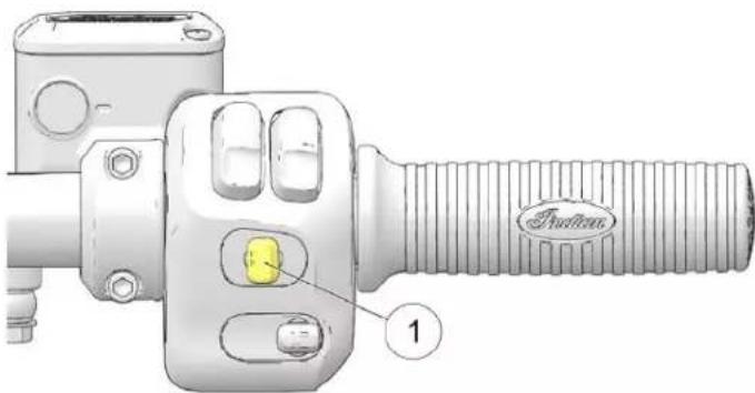 Indian Chieftain Dark Horse (2024) - Utilisation du régulateur de vitesse - 1