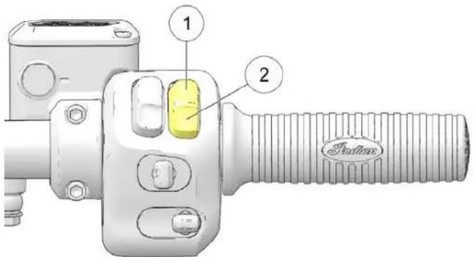 Indian Chieftain Dark Horse (2024) - Instruments de BORD, caractéristiques et commandes - 1