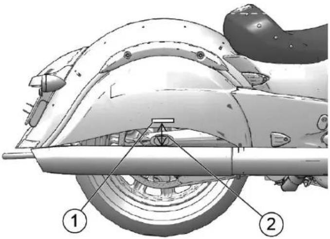 Indian Chieftain Dark Horse (2024) - Iinnssppeeccttiodnn DDEE LLAA pprreecchi ll"aammoorrttisssseeuurr aarrriieerre vveehhiiccuullee) - 1