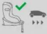 CYBEX Sirona G iSize - 車内での正しい位置 - 2