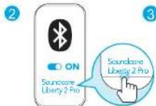Anker Soundcore Life Tune Pro - Verhalten der LED-Anzeige (Ohrhörer) - 5
