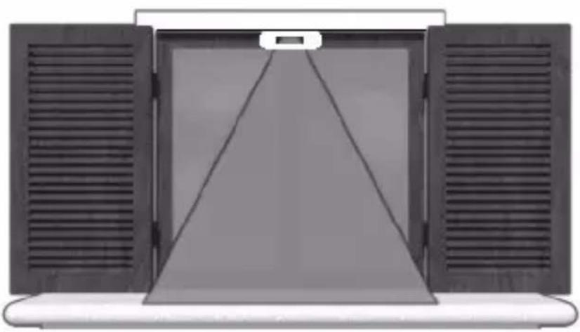 Chuango PIR800 - Installazione a soffitto: - 3