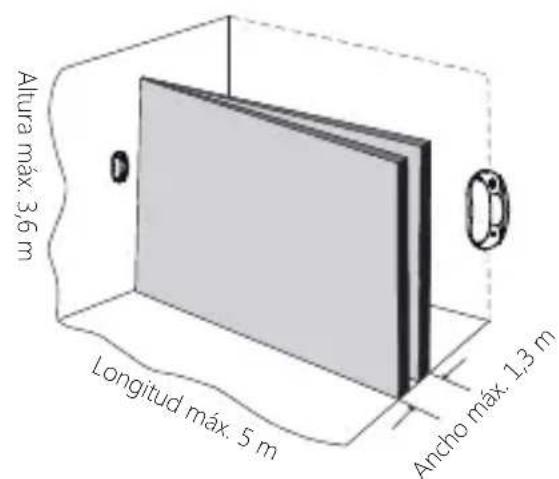Chuango PIR800 - Distancia de detectacion: - 1