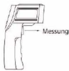 Testboy TV 323 - Przycisk pomiaru temperature - 1