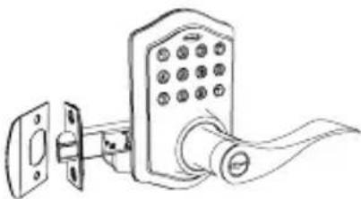 HONEYWELL 8734101 - MARQUE Y PERFORE EL QUICIO DE LA PUERTA - 4