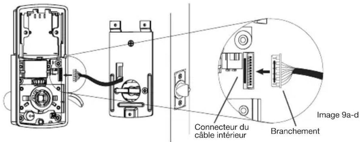 HONEYWELL 8734101 - ATTACHEZ LE CÂBLE DE COMMANDE À L'ENSEMBLE INTÉRIEUR - 1