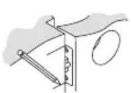 HONEYWELL 8734101 - MARQUE Y PERFORE EL QUICIO DE LA PUERTA - 1