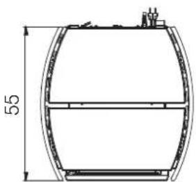 EDILKAMIN MYRNA Q PLUS - Dimensions (cm) - 2