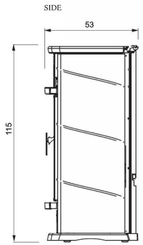 EDILKAMIN VIP - DIMENSIONS AND FINISHINGS - 3