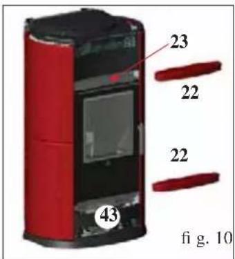 EDILKAMIN VIP - MONTAGGIO FRONTALINO INFERIORE ANTERIORE BIG/VIP (fig. 10-12) - 1