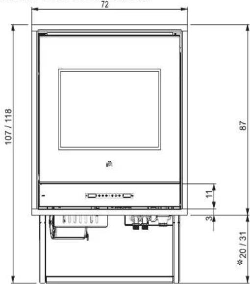 EDILKAMIN IDROPELLBOX - ROZMĚRY - 1