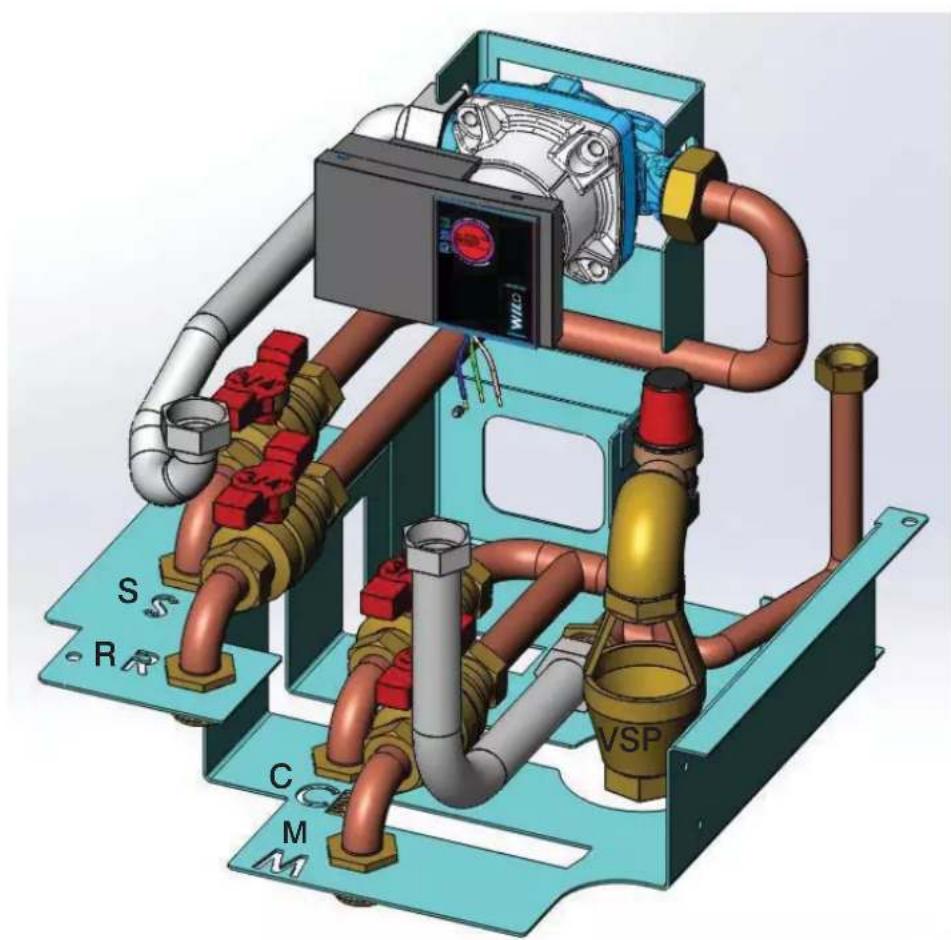 EDILKAMIN IDROPELLBOX - Vestavěné hydraujické zařízení - 1