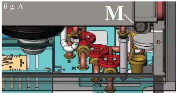 EDILKAMIN IDROPELLBOX - Manomètre (M) - 1