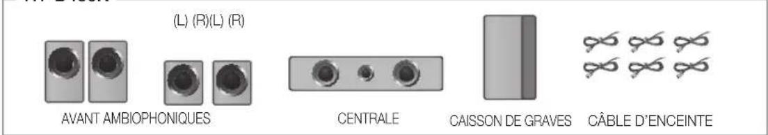 SAMSUNG HTD455K - Composants des enceintes - 1