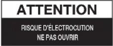 SAMSUNG HTD455K - Avertissements de sécurité - 2
