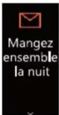 Sunstech FitLife HR - 2) Rappel pour messages - 1