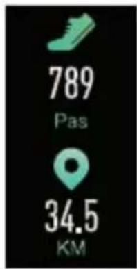 Sunstech FitLife HR - Sous-mode Consulter les données. - 1