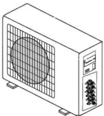 TCL MN12DW0 - Unidade externa Unidade interna - 3