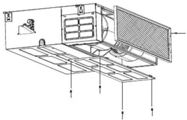 TCL MN12DW0 - Elección de vías de returno de aire - 3