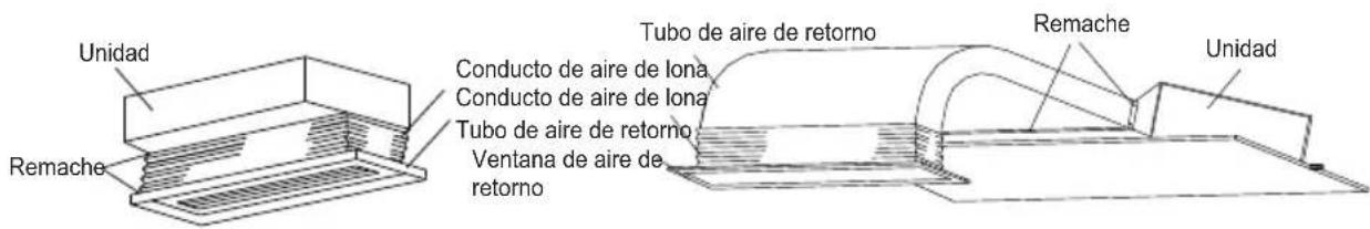 TCL MN12DW0 - 3.Metu de instalacion de la tuberia de aire de returno - 1