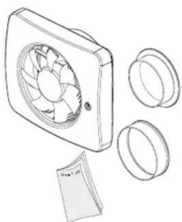 Vent-Axia Svensa - Leistungskurve - 1