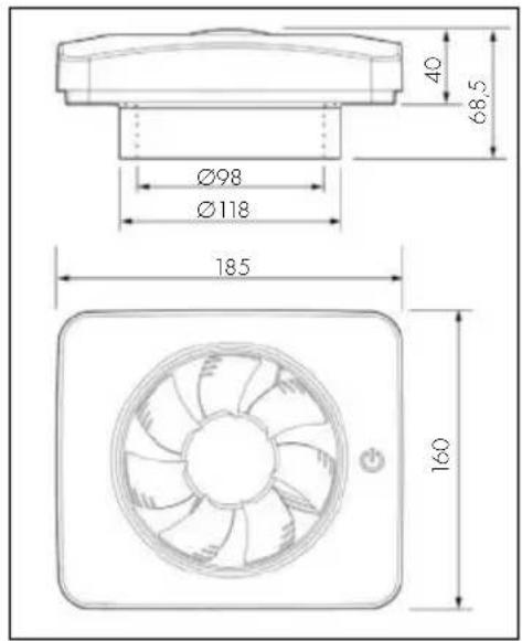 Vent-Axia Svensa - Données techniques data - 1