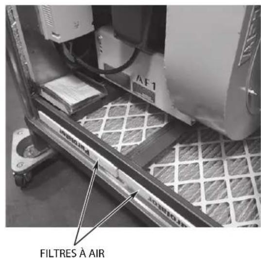 Hobart FT1000i - Remplacement du filtré à air - 2