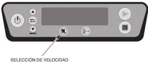 Hobart FT1000i - AJUSTE DE VELOCIDAD DE LA CINTA TRANSPORTadora - 1