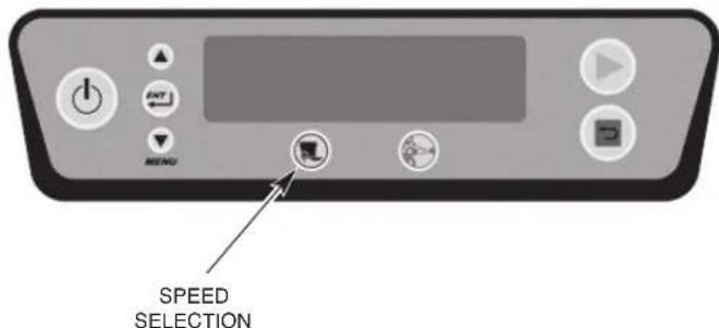Hobart FT1000i - CONVEYOR SPEED ADJUSTMENT - 1