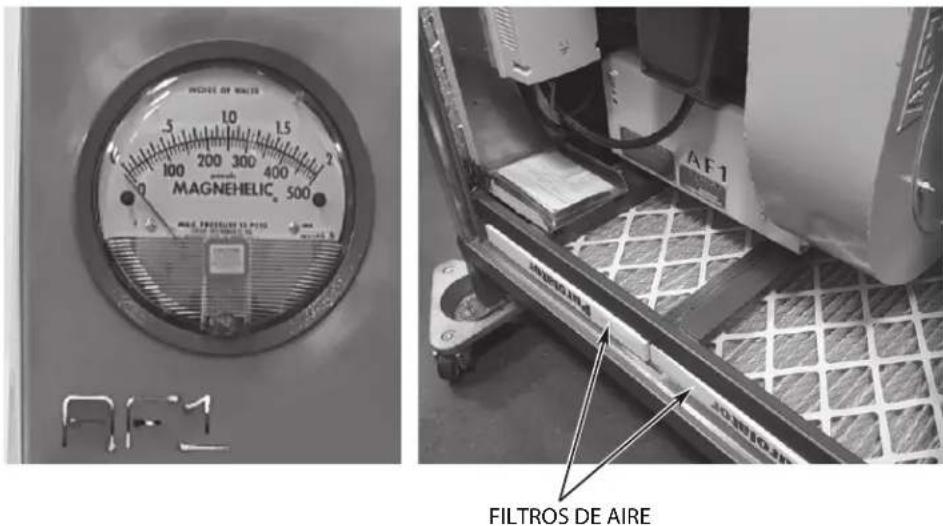Hobart FT1000i - Reemplazo del filtro de aire - 1