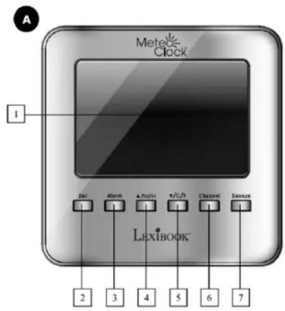 LEXIBOOK MeteoClock SM940 - 1