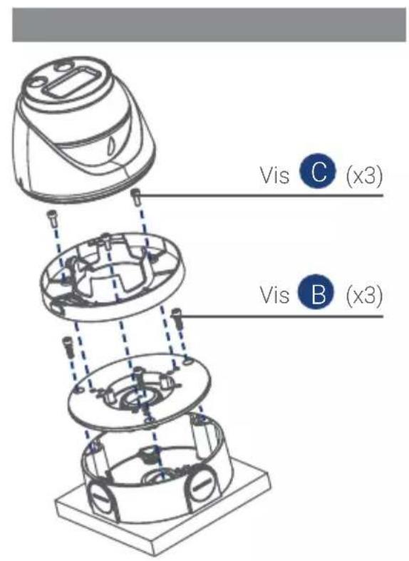 Lorex ACCJ7R3W - Raccorder des caméras à la boîte de jonction - 2