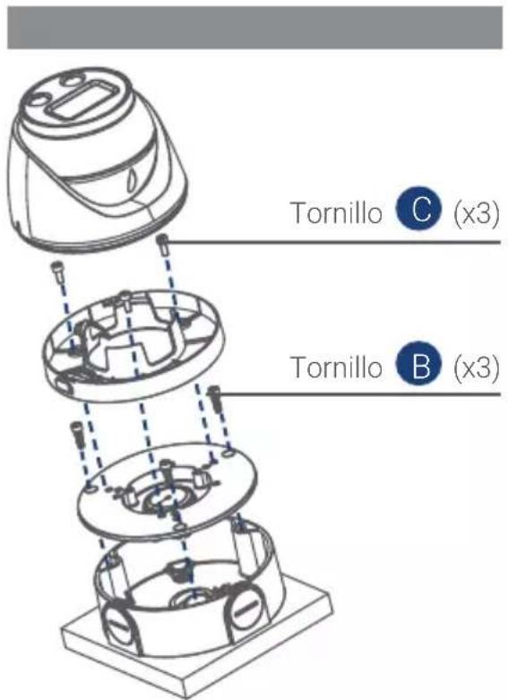 Lorex ACCJ7R3W - Instalacion de camaras en la caja de connexion - 2