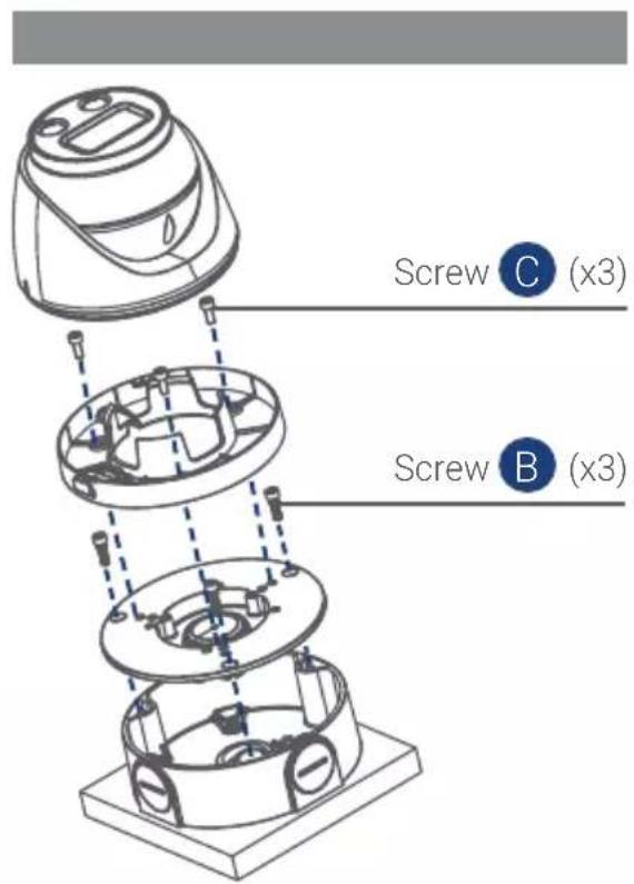 Lorex ACCJ7R3W - Installing cameras to the junction box - 2