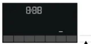 GRUNDIG GW7P584109W - Affichage du temps - 6