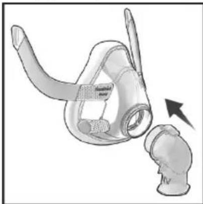 ResMed NV Elbow F20 - Samsetning - 1
