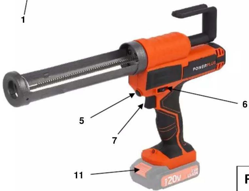 PowerPlus POWDP7050 - 2