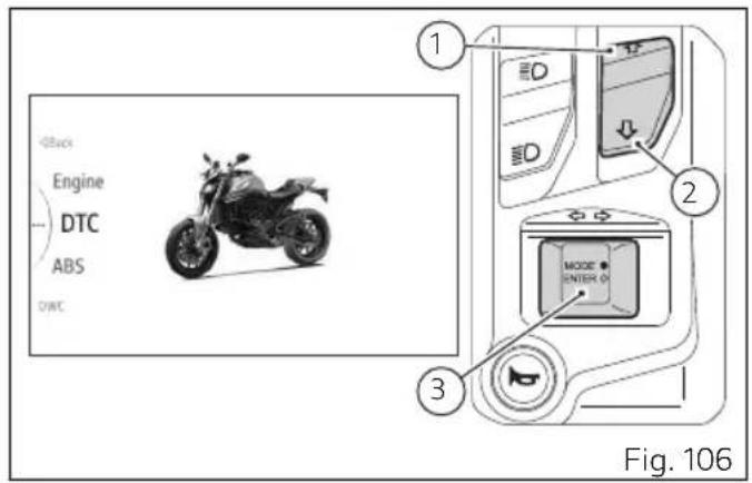 DUCATI Monster SP (2024) - Setting menu - Riding Mode - Engine - 3