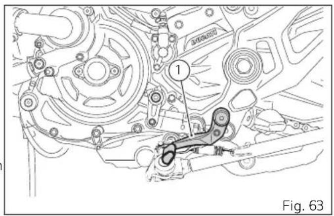 DUCATI Monster SP (2024) - Réglage de la position du/selecteur de vitesse et de la pedale de frein arrrière - 1