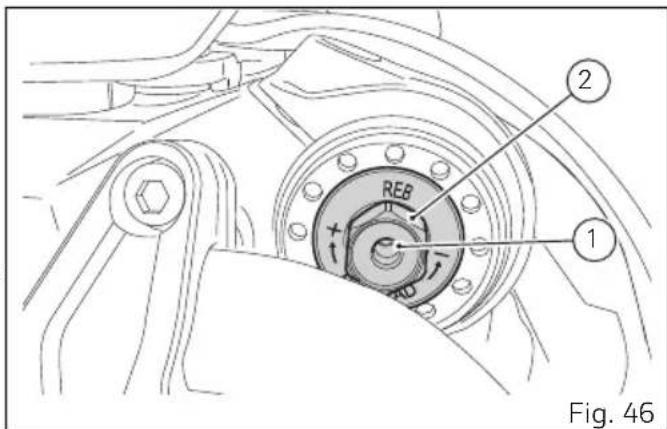 DUCATI Monster SP (2024) - Dispositifs de réglage de la fourche avant - 1