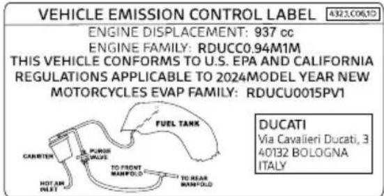 DUCATI Monster SP (2024) - MN 937 (1803) - 1